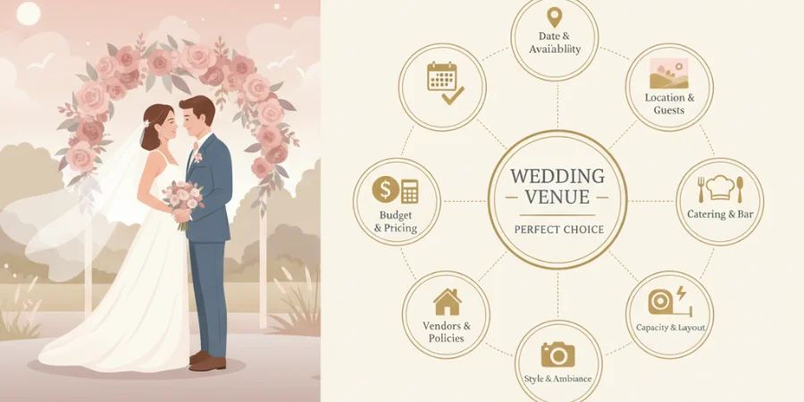 7 Tips for Picking the Perfect Wedding Venue