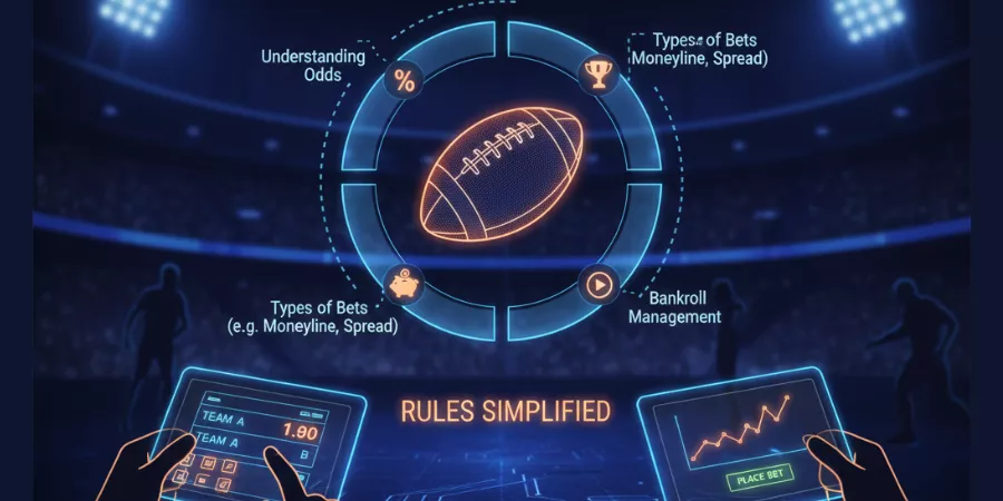 how to bet on football online